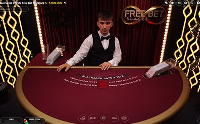 Freebet Blackjack la Million Casino
