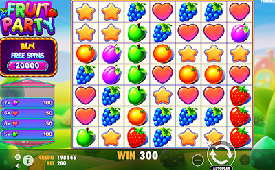 Fruit Party Slot Bonus joc