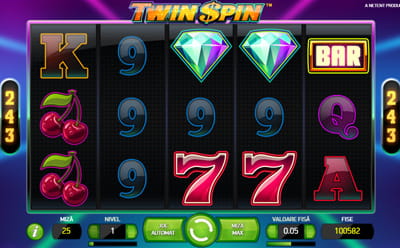 Funcția Tween Reel Twin Spin slot
