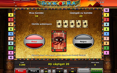 Gamble – joc de risc la Book of ra Deluxe