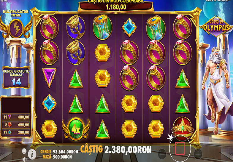 Gates of Olympus joacă play gratuit