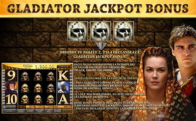 Jocul Bonus Gladiator