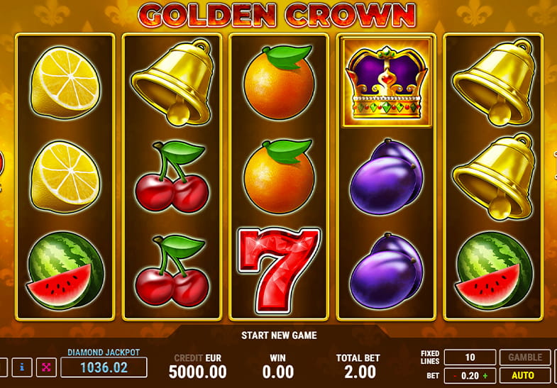 Golden Crown slot demo