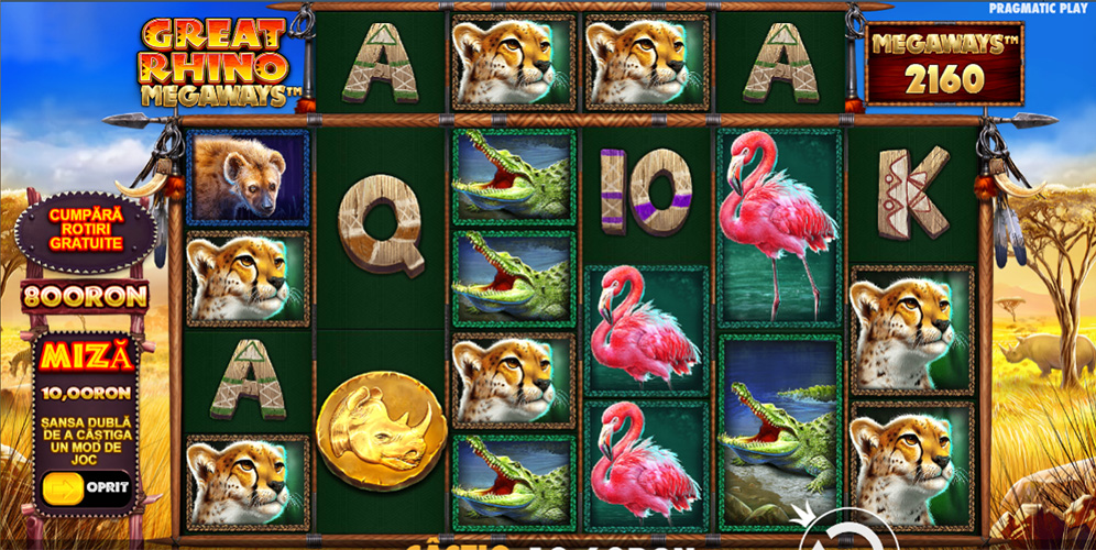 Great Rhino Megaways joacă online gratis