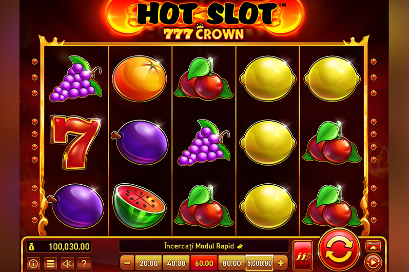 Hot Slot 777 Crown slot demo la Powerbet Casino