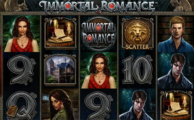 Slotul Immortal Romance in cazinoul mobil Winmasters