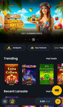 Cont de jucător logat la Spin Casino