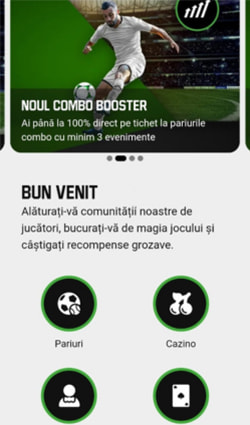 Pasul trei de înregistrare la Unibet Casino care îți oferă bonusul