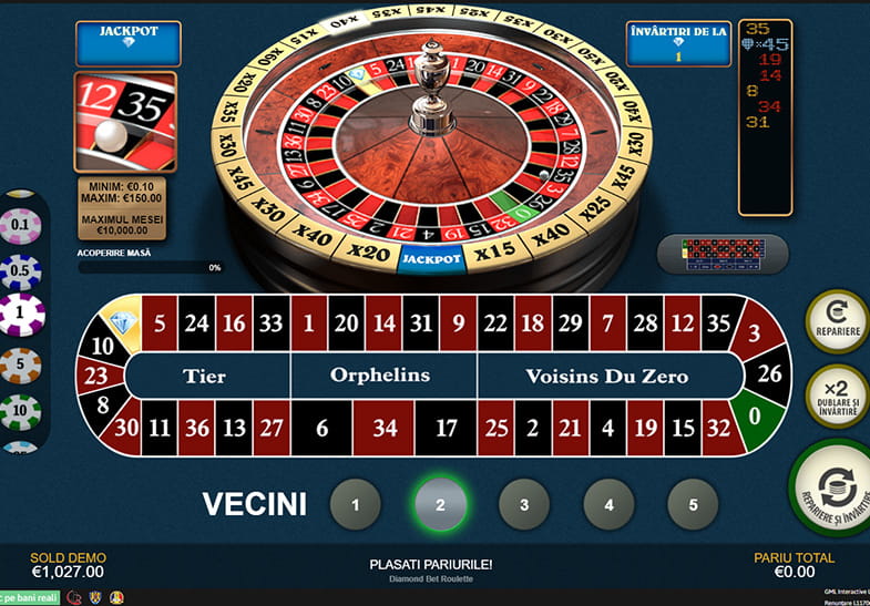 Joc gratuit Diamond Bet Roulette online