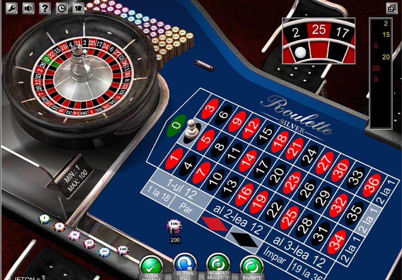 Joc gratuit Silver Roulette online