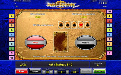 Jocul adițional de pariere