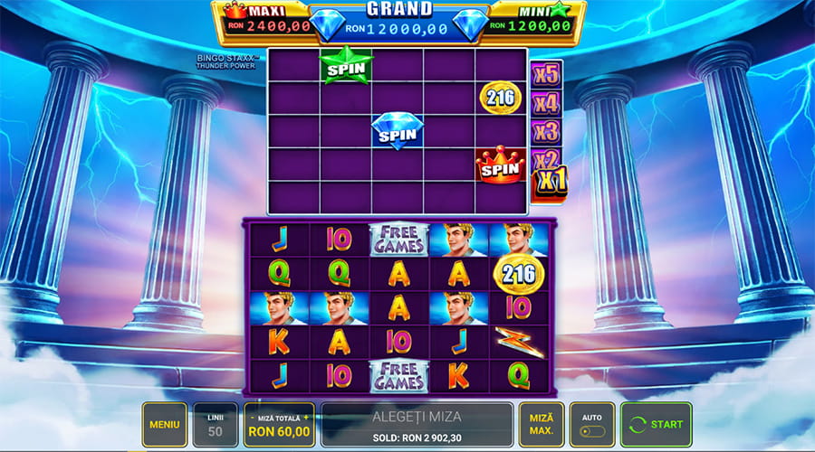 Bingo Staxx Thunder Power de la Greentube