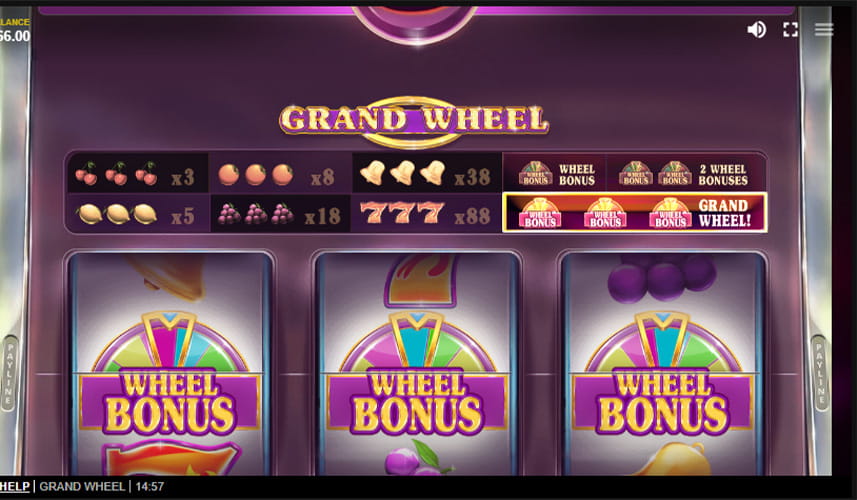 Grand Wheel de la Red Tiger Gaming