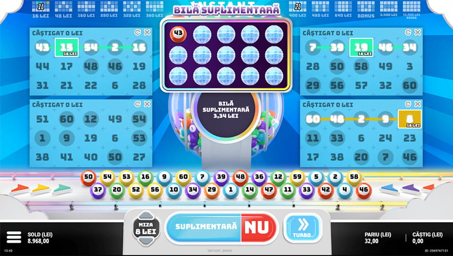 Instant Bingo de la G. Games