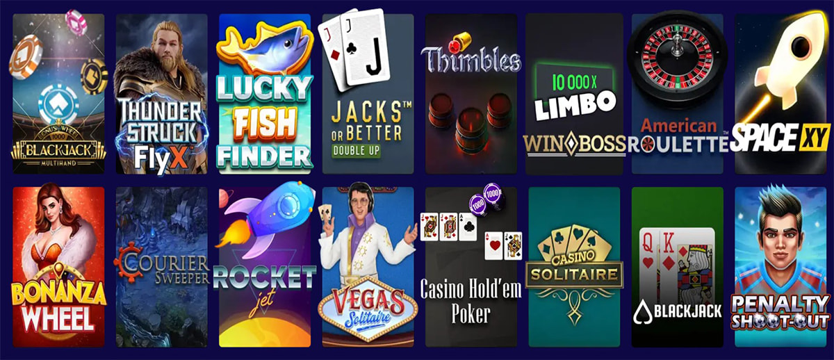 Jocuri de masă RNG la WinBoss Casino