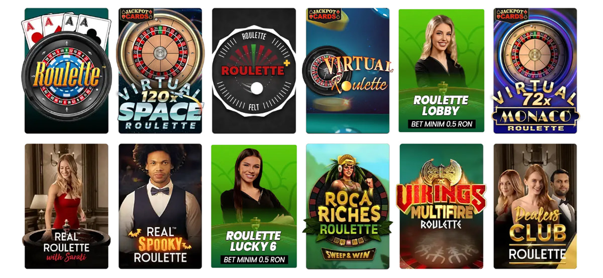 Selecția de jocuri de masă Wacko Casino