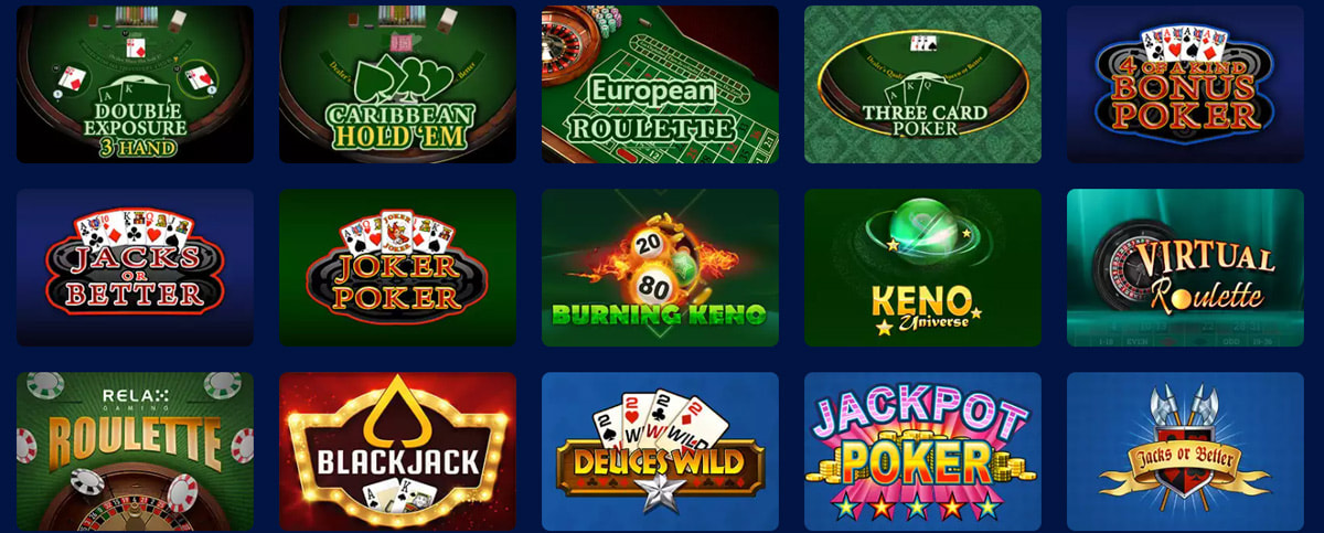 Jocuri de masă WinBoss Casino