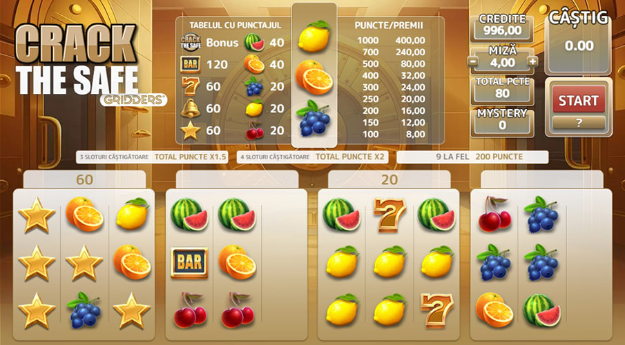 Încearcă demo slotul Crake the Safe Gridders