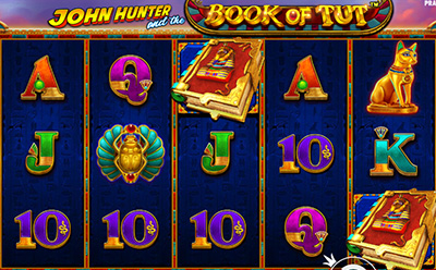 John Hunter and the Book of Tut slot pe mobil