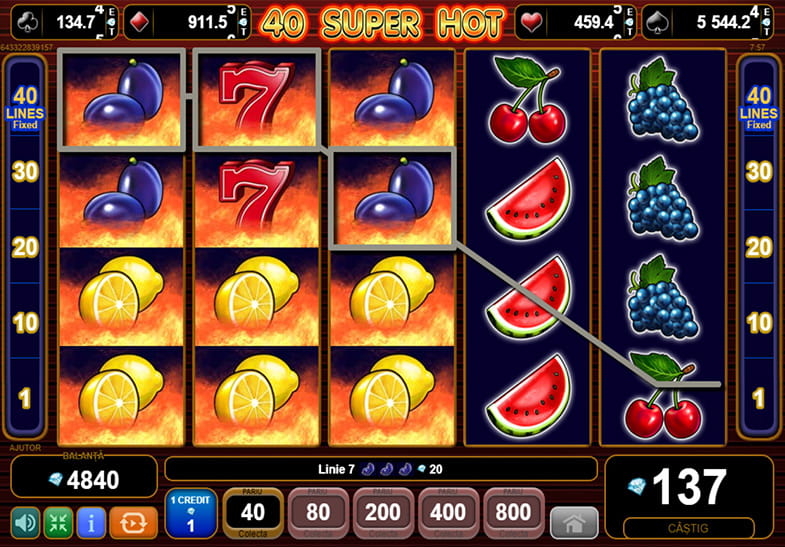 Incercati varianta demo 40 Super Hot slot aici