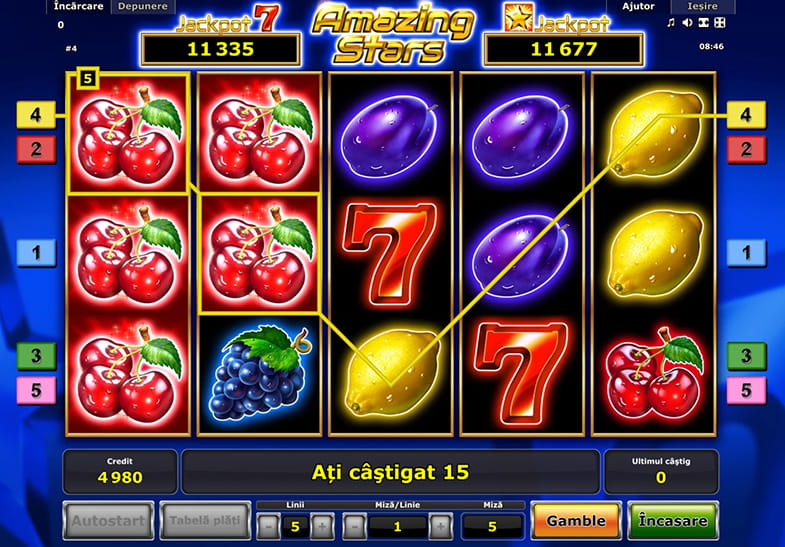 Încercați variantă demo Amazing Stars aici
