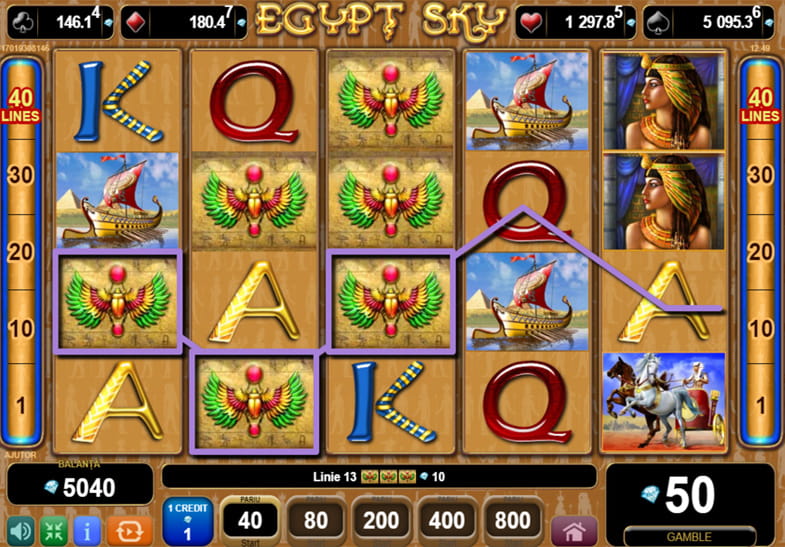 Încercați variantă demo Egypt Sky aici