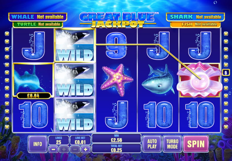 Încercați variantă demo Great Blue Jackpot aici