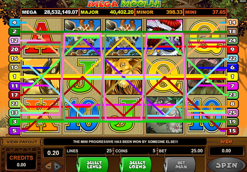 Mega Moolah Demo