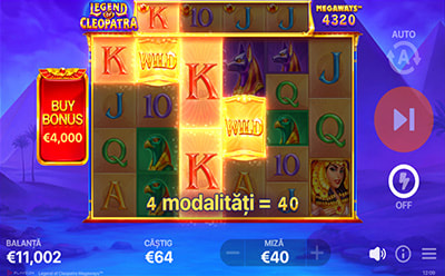 Legend of Cleopatra Megaways Slot Mobile