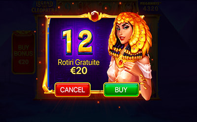Legend of Cleopatra Megaways Slot Runde Gratuite