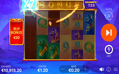 Legend of Cleopatra Megaways Slot Bonus Joc