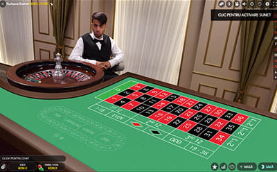 Bucharest Roulette la  Baumbet casino live