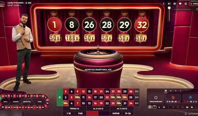 Lucky 6 Roulette la TopBet Casino