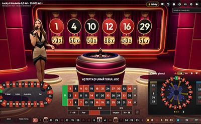 Lucky 6 Roulette la Spin Casino