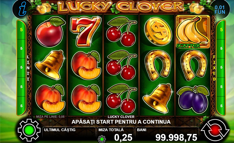 Demo Lucky Clover Spin de la CT Interactive