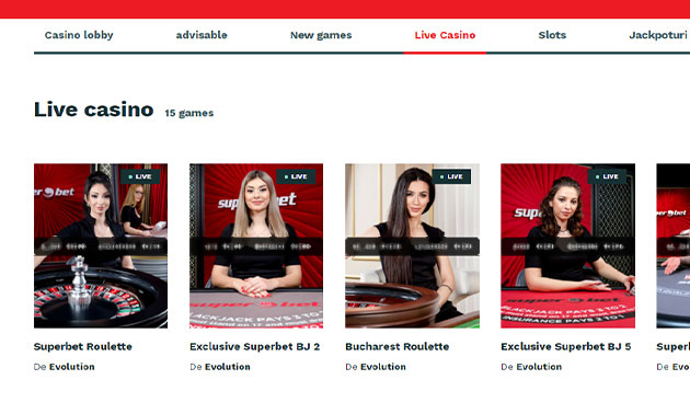 Jocuri live la MagicJackpot cazinou live