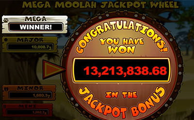 Marele jackpot la Mega Moolah