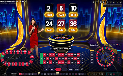 Mega Roulette 3000 la Favbet Casino
