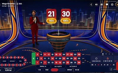 Mega Roulette la Cool Casino