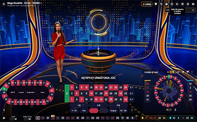 Mega Roulette la Excelbet Casino