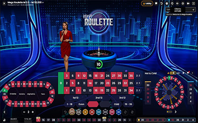 Mega Roulette la WinBoss Casino