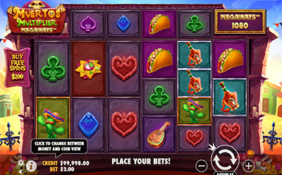Muertos Multiplier Megaways slot pe mobil