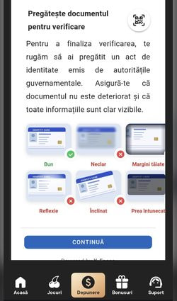 Pasul 2 sfaturi pentru verificarea actului de identitate