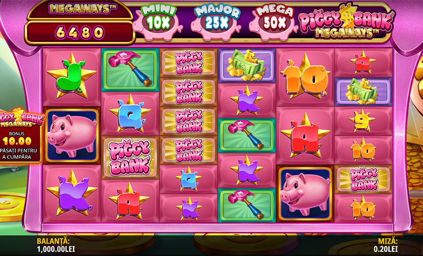Piggy Bank Megaways slot