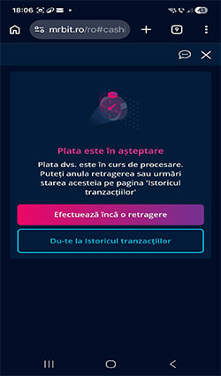 Pasul 5 plata în așteptare