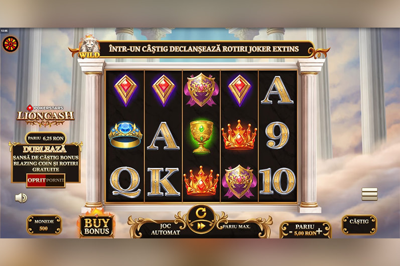 Slot exclusiv PokerStars Lion Cash