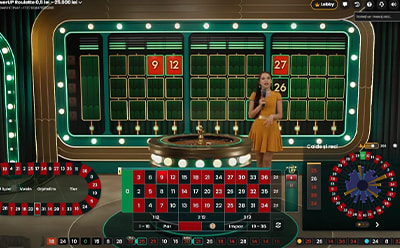 Masă Power Up Roulette la Vlad Cazino