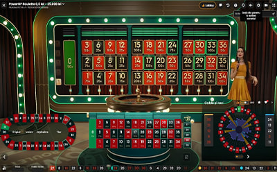 PowerUP Roulette la Frank Casino