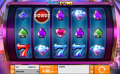 Prime Zone slot la Casa Pariurilor
