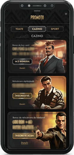 Secțiunea Promoții în aplicația Don.ro